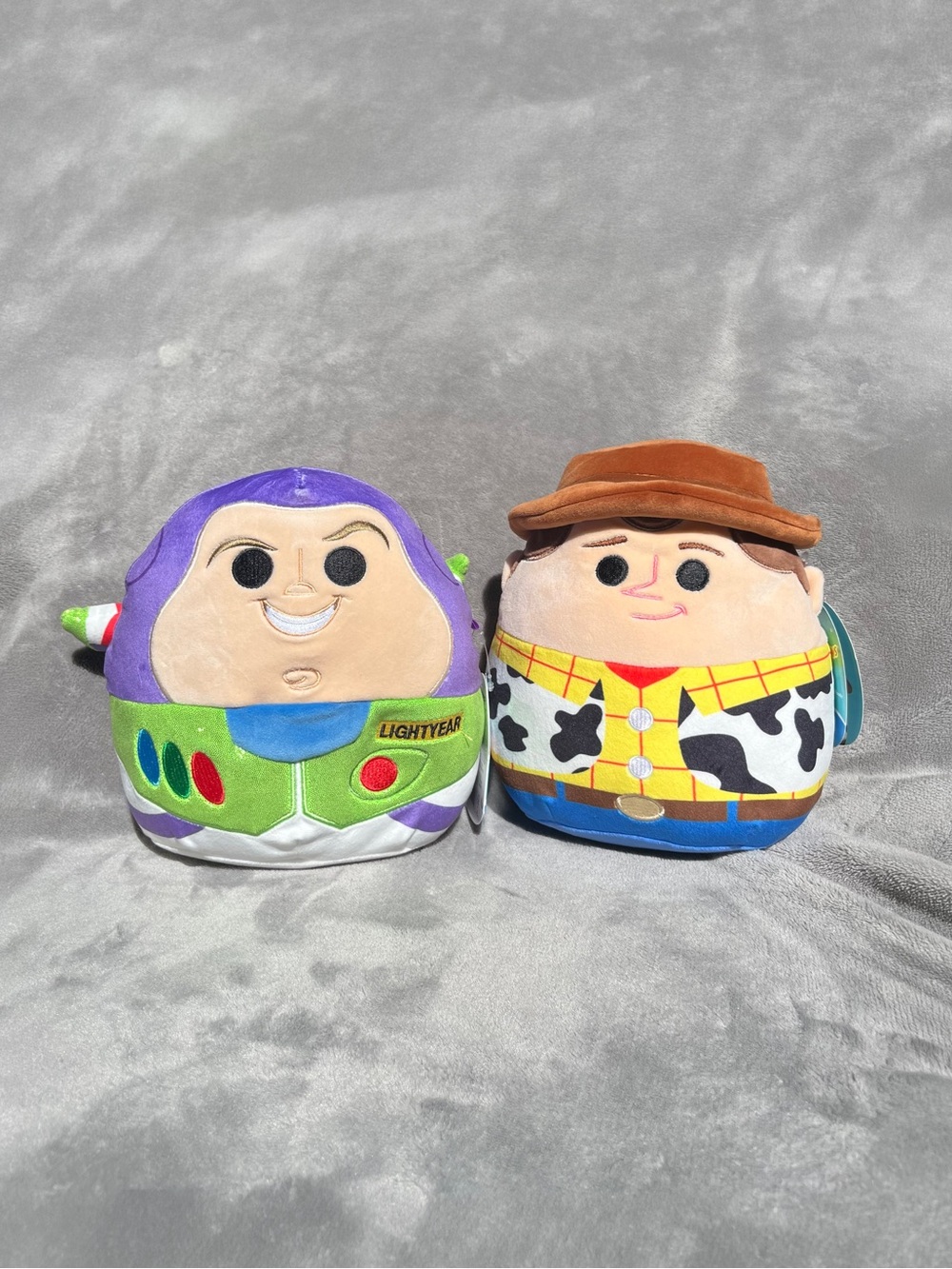 Squishmallows Disney Toy Story Buzz Lightyear & Woody Plush Set Pixar